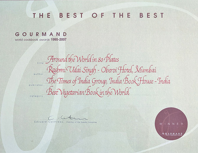 World Gourmand Award 1995-2007