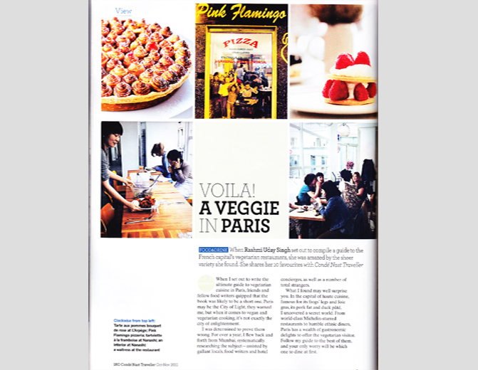 VOILA A VEGGIE IN PARIS