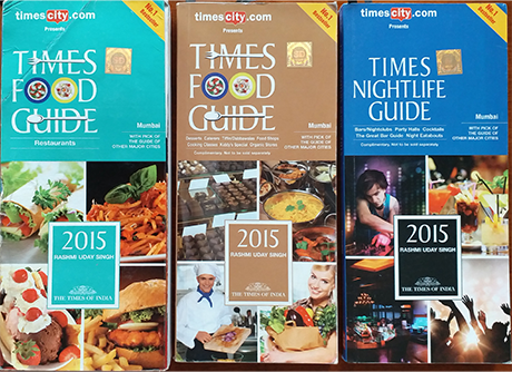 Times Mumbai Food & Night Life Guide 2015…onwards