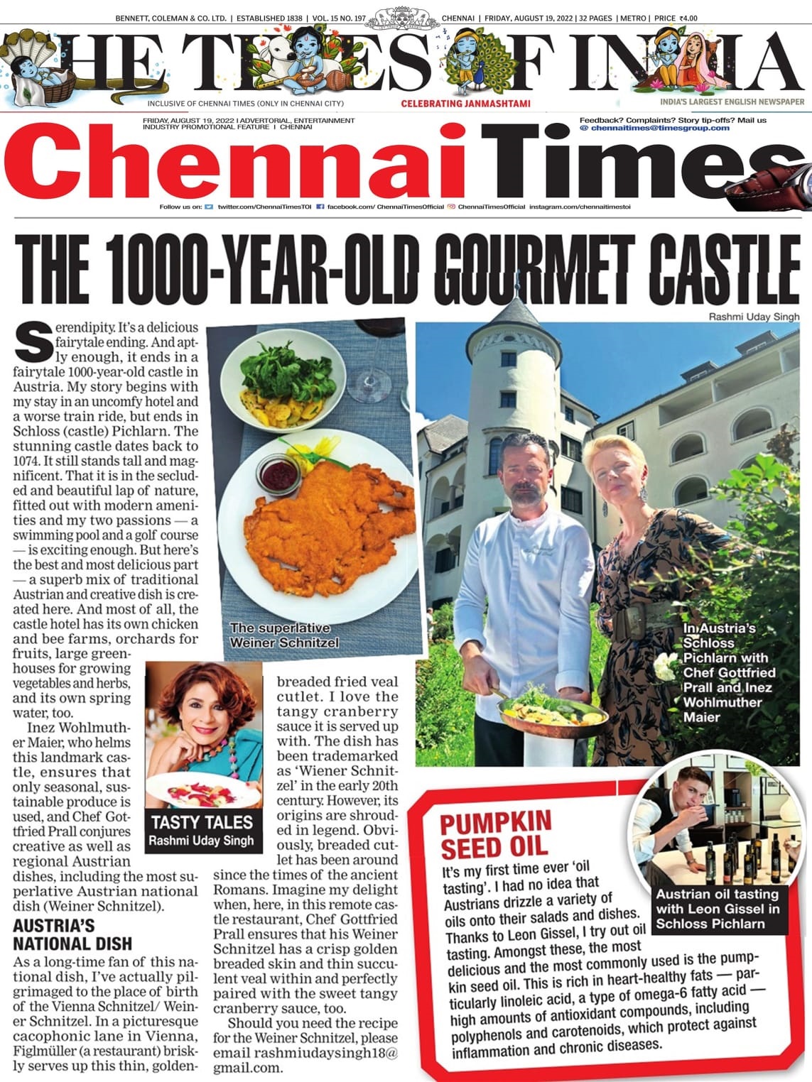 The 100-Year-Old Gourmet Castle