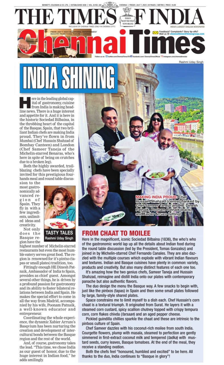 INDIA SHINING, BASQUE SPAIN