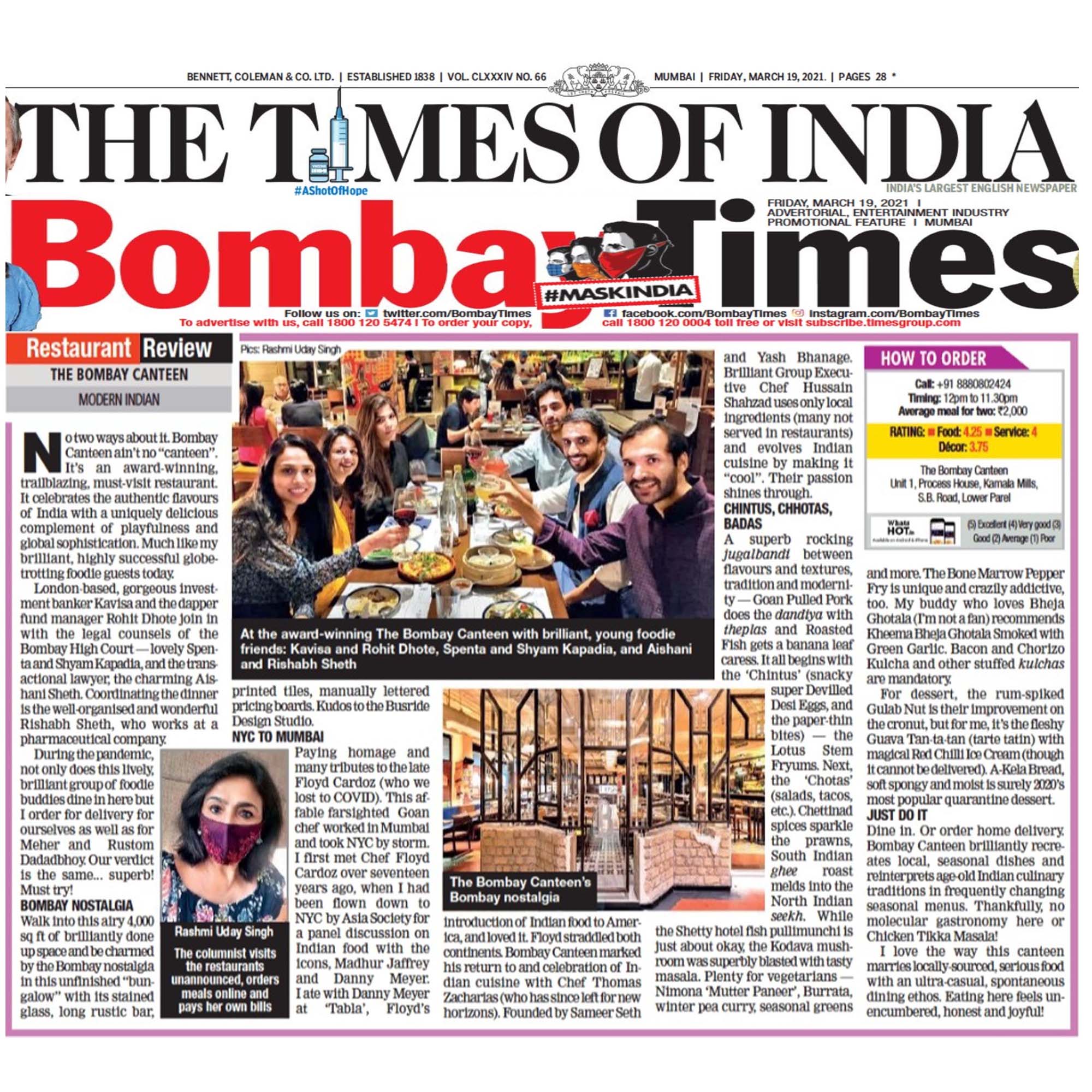 The Bombay Canteen