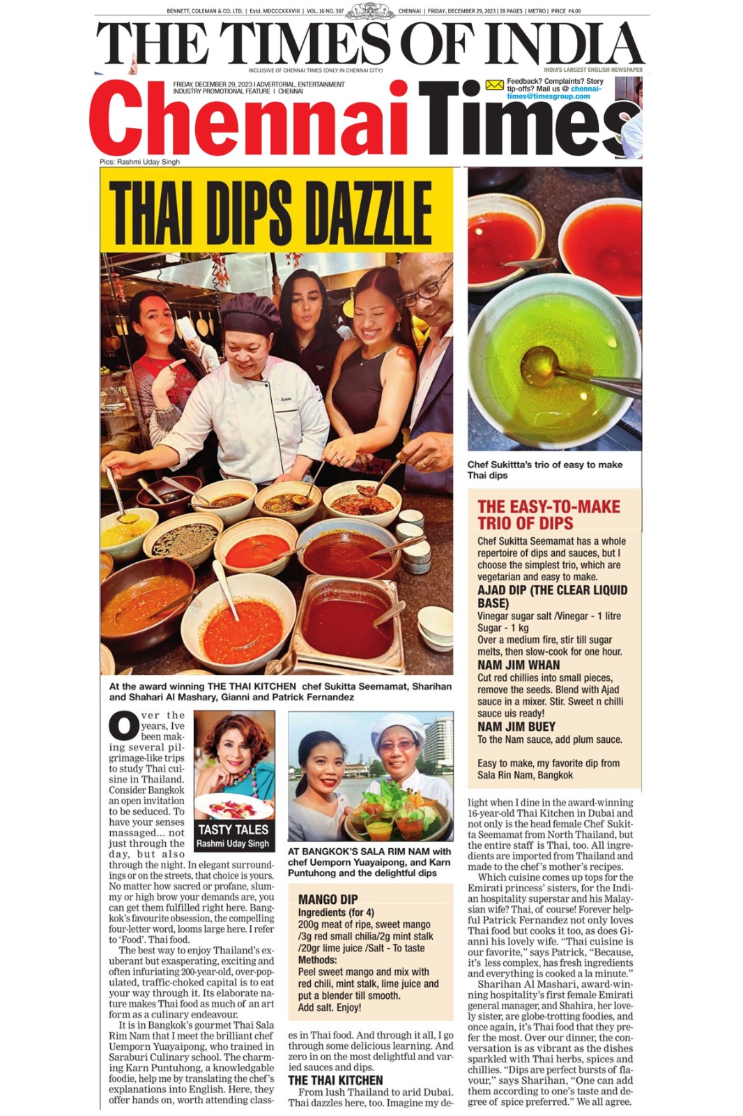 THAI DIPS DIPS DAZZLE