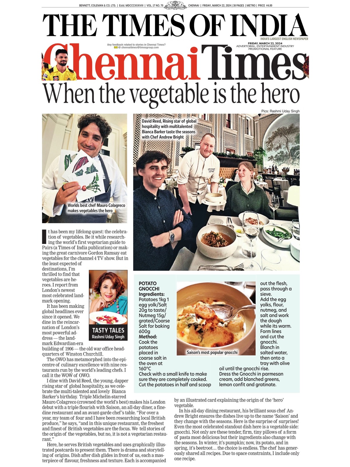 Times Of India - Chennai