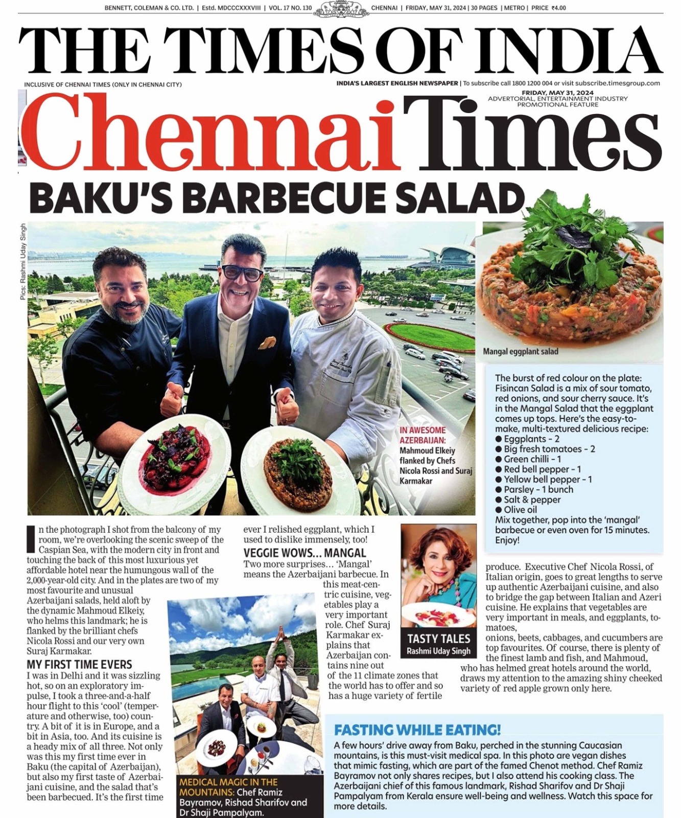 BAKU’S BARBECUE SALAD