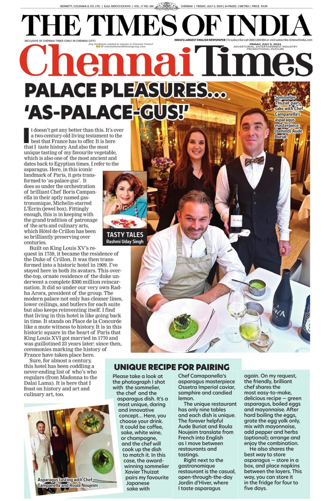 PALACE PLEASURES…"AS-PALACE-GUS!"