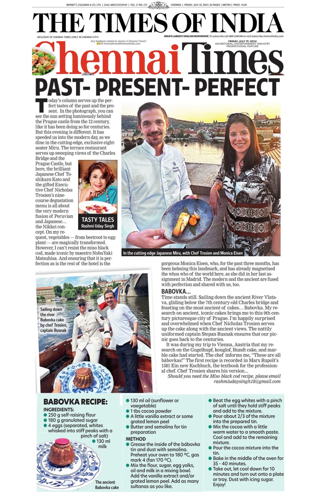 PAST- PRESENT- PERFECT