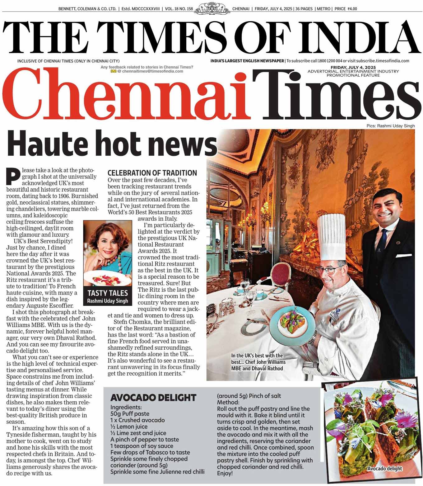 Times Of India - Chennai