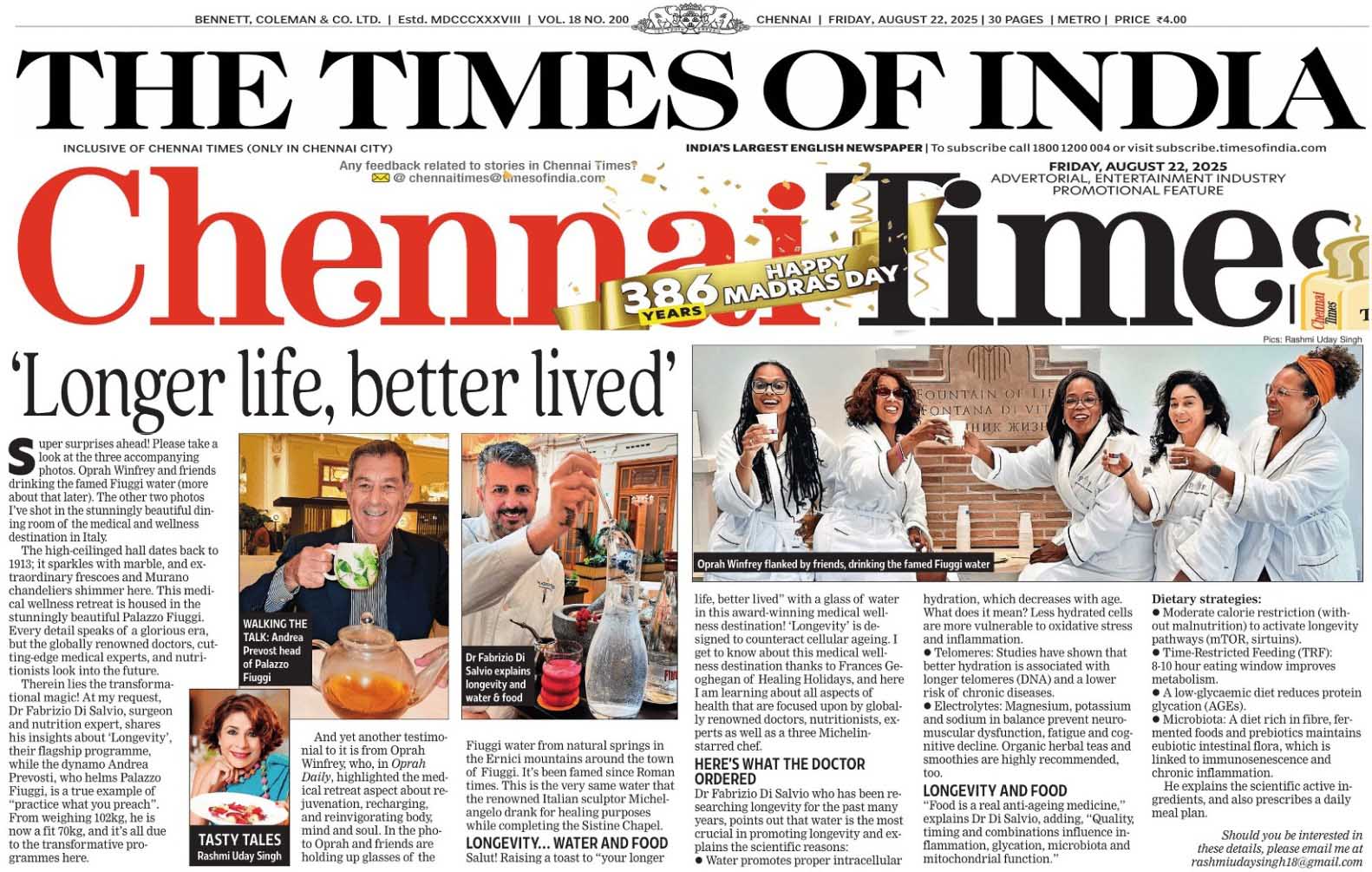 Times Of India - Chennai